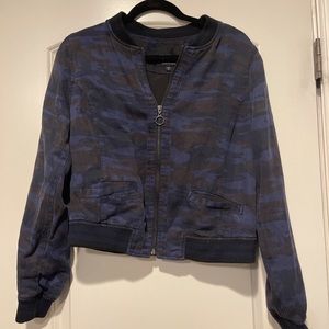 Sanctuary Camo Bomber Jacket